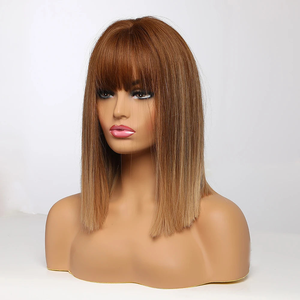 EASIHAIR Synthetic Wigs for Women Delivery from UK warehouse 3-5 Days Fast Shipping Brown Blonde Cosplay Wigs Heat Resistant